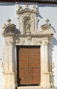 Portada de la Iglesia de Santa Florentina. Écija. Año 1759.