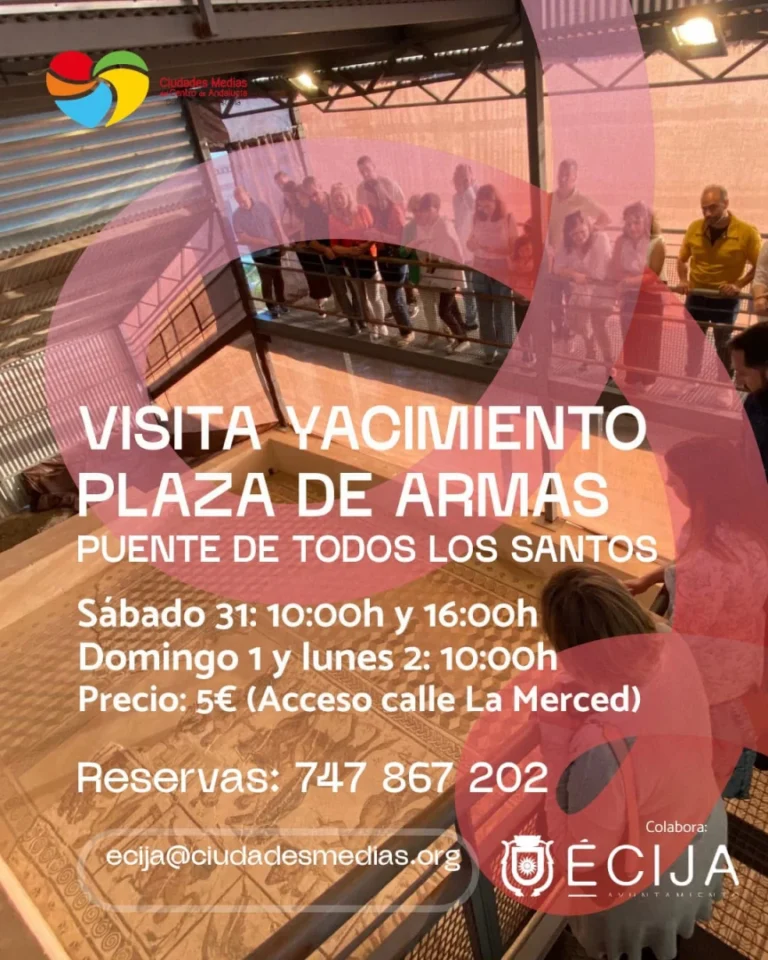 Visita Yacimiento Plaza de Armas. Puente de Todos los Santos.