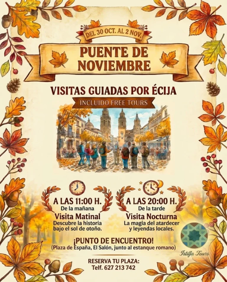 Puente de Noviembre. Visitas guiadas por Écija.