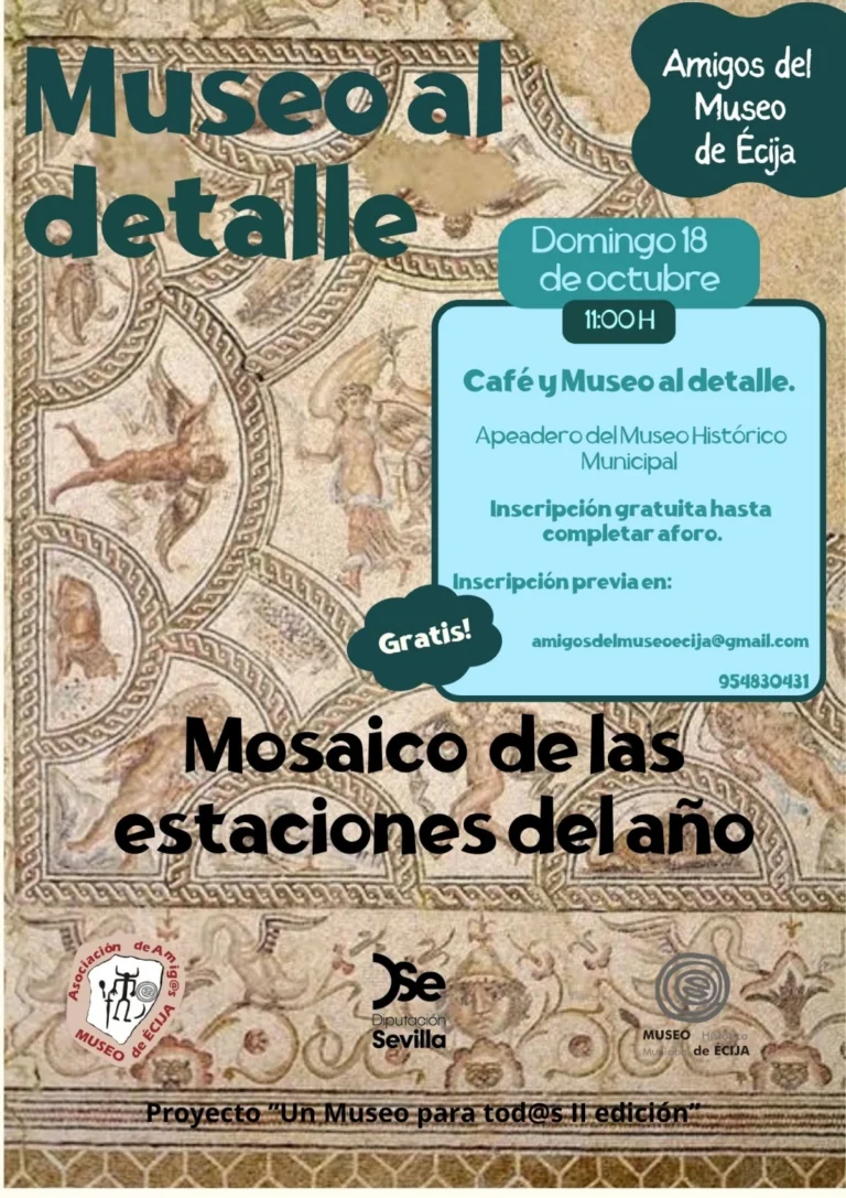 Museo al Detalle. Mosaico de las estaciones del año.