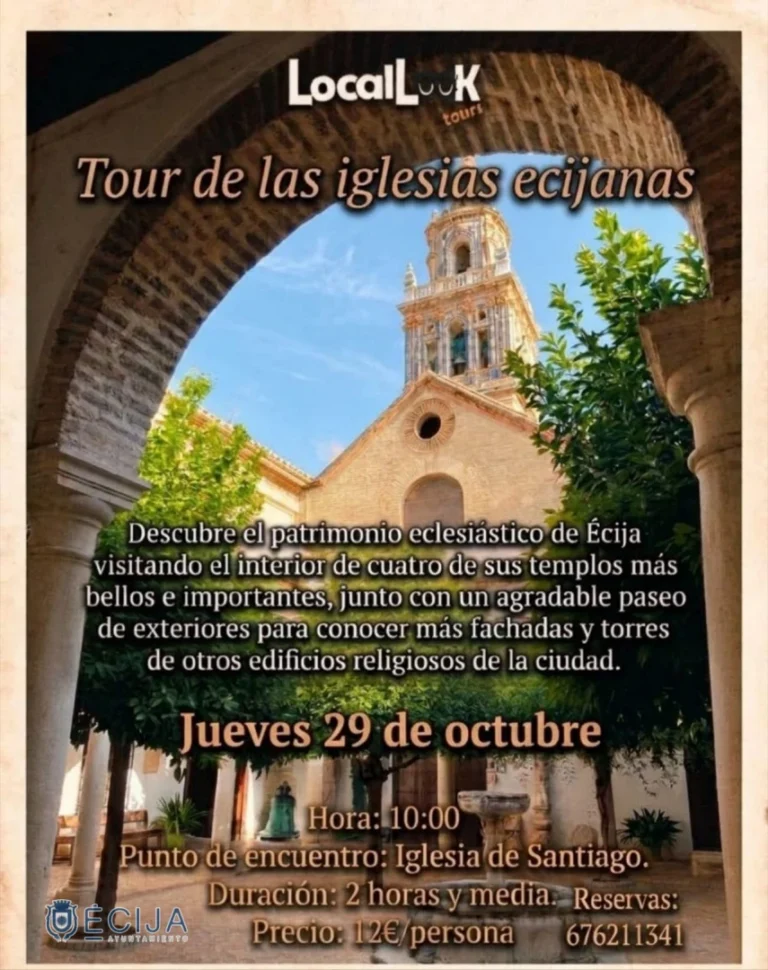 Tour de las iglesias ecijanas