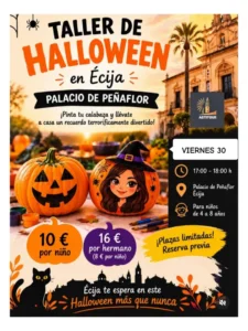 Taller de Halloween en Écija