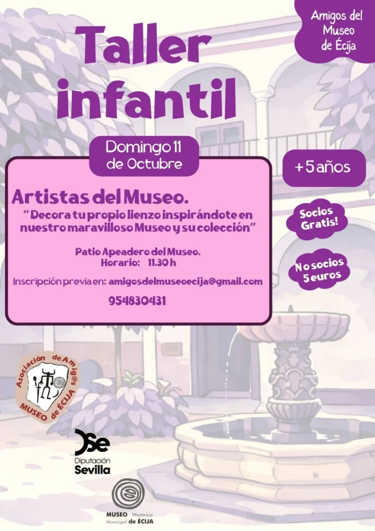 Taller Infantil. Artistas del Museo.